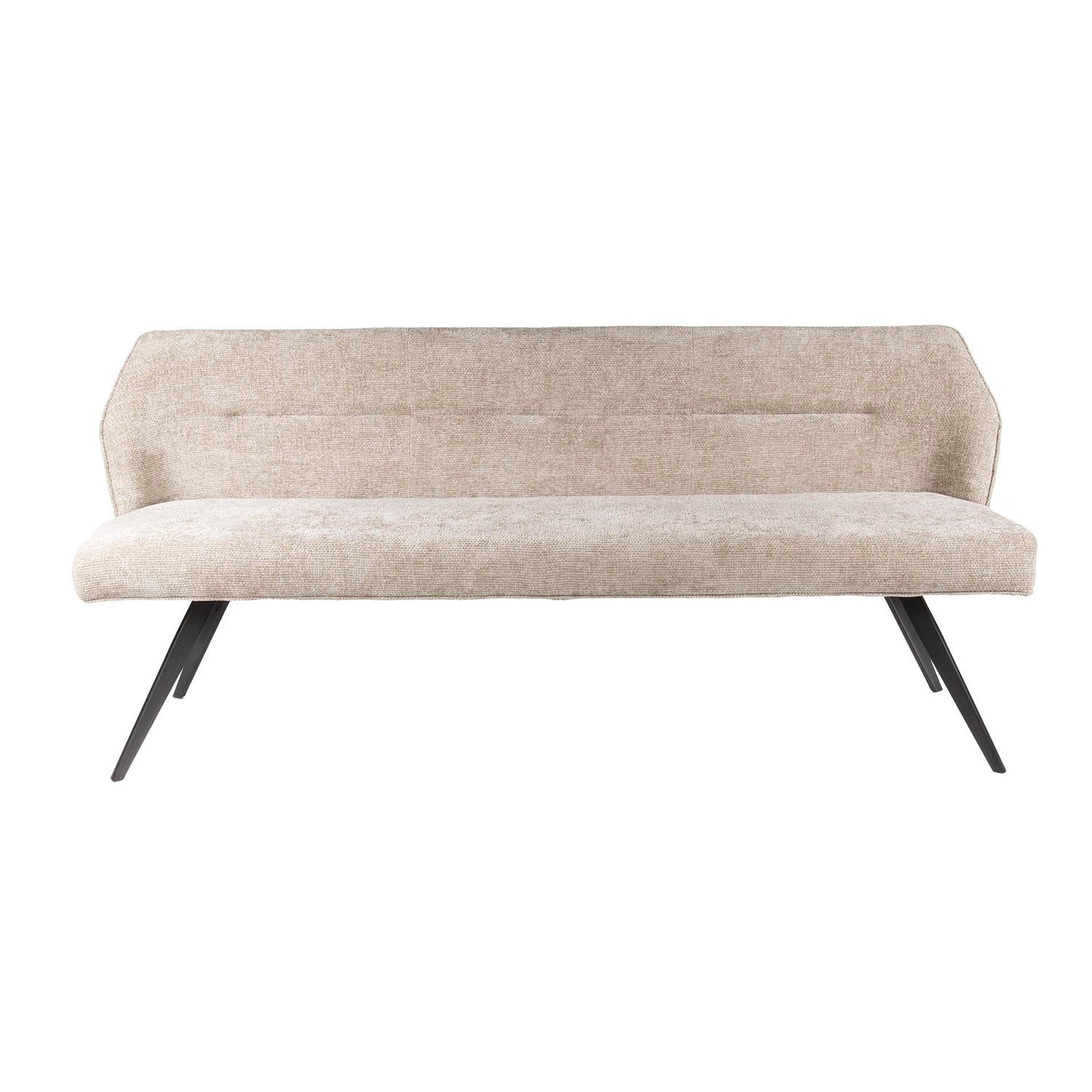 Eetkamerbank Pull - 188x53x84 cm - Rich Zandkleur