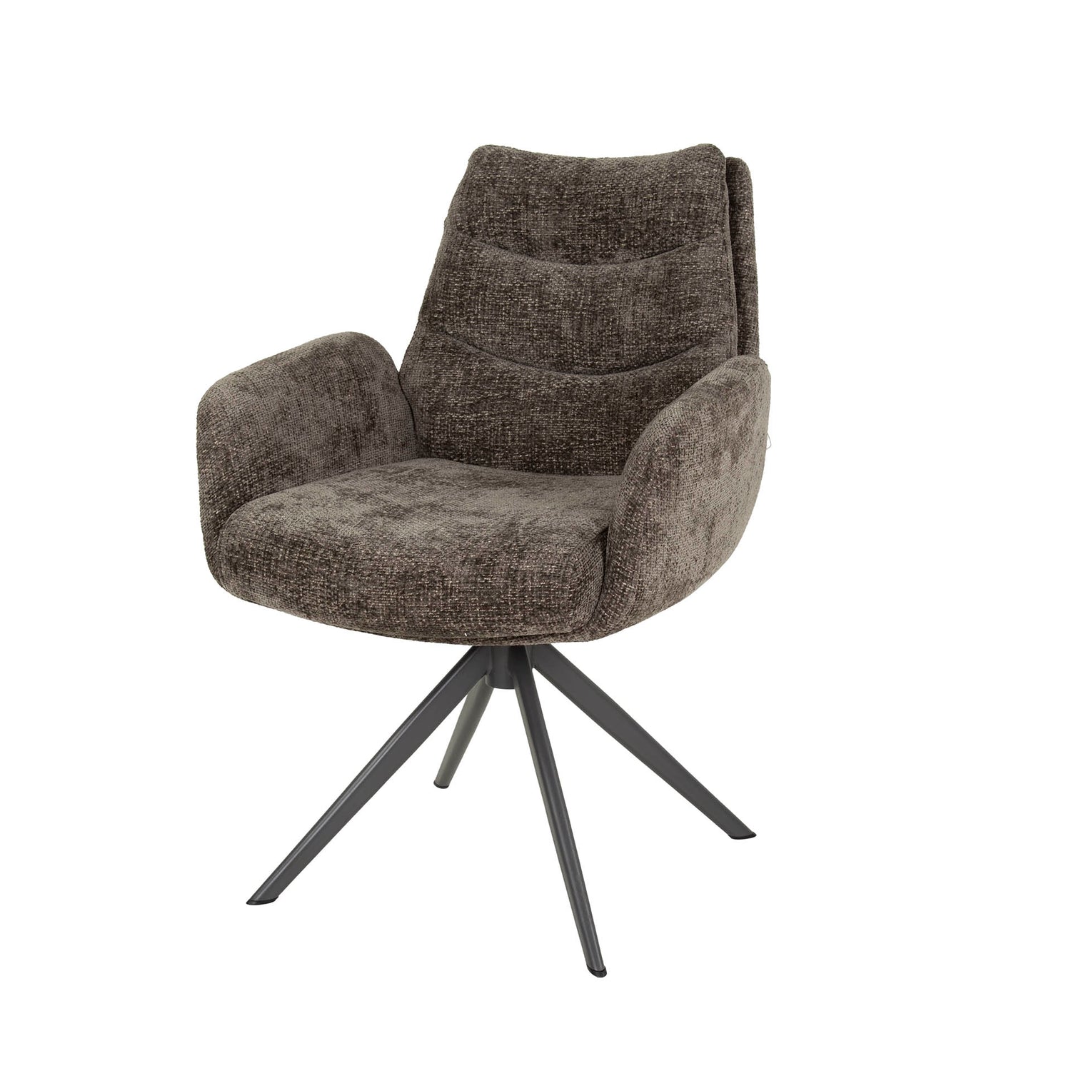 Armstoel Lounge 2 stuks - 66x67x90 cm - Rich Taupe