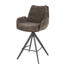 Barstoel Lounge 2 stuks - 56x60x99 cm - Rich Taupe