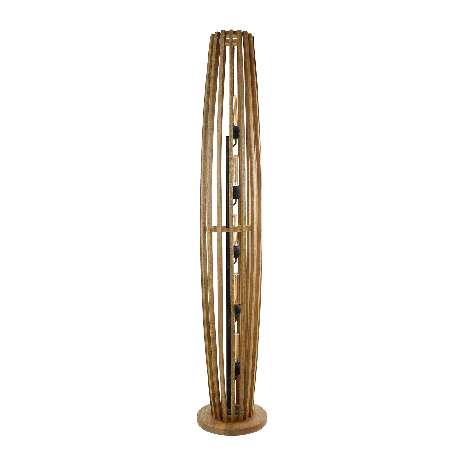 Vloerlamp 5L Orbit XL - 190x30x30 cm - Mango Naturel