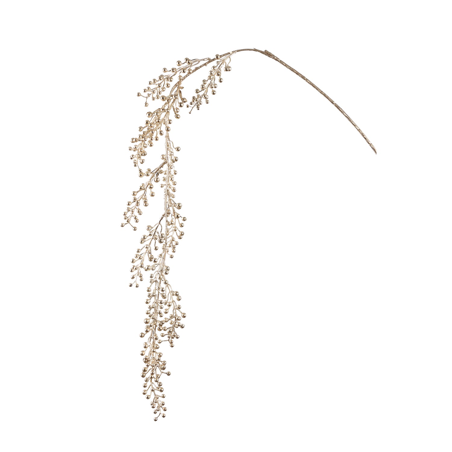 Berry Plant Gold Berry Hanging Spray