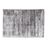 Flavia Grey Viscose Handwoven Carpet S