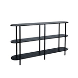 Sophisticated Metal Black Sidetable