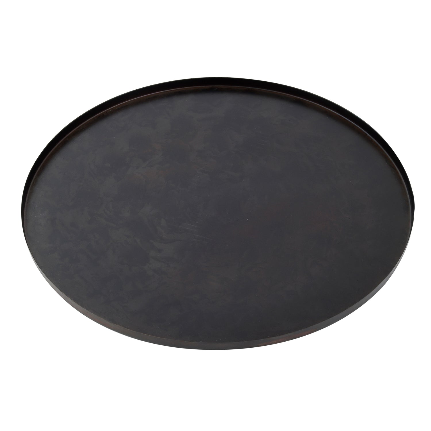 Cars Black Antique Iron Tray Round S
