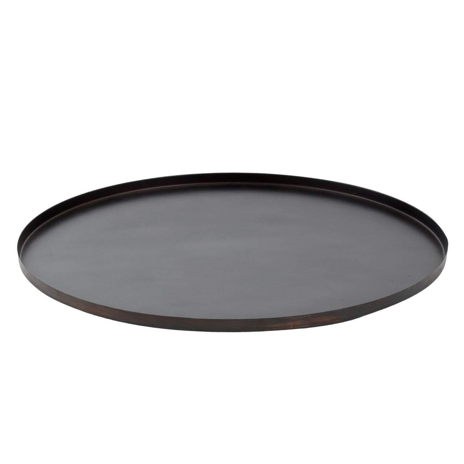 Cars Black Antique Iron Tray Round S