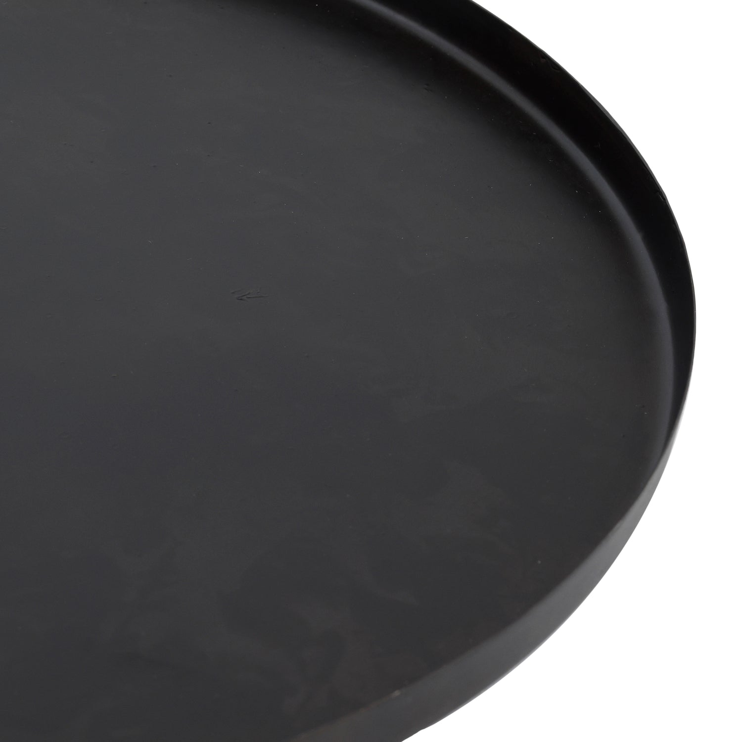 Cars Black Antique Iron Tray Round XS