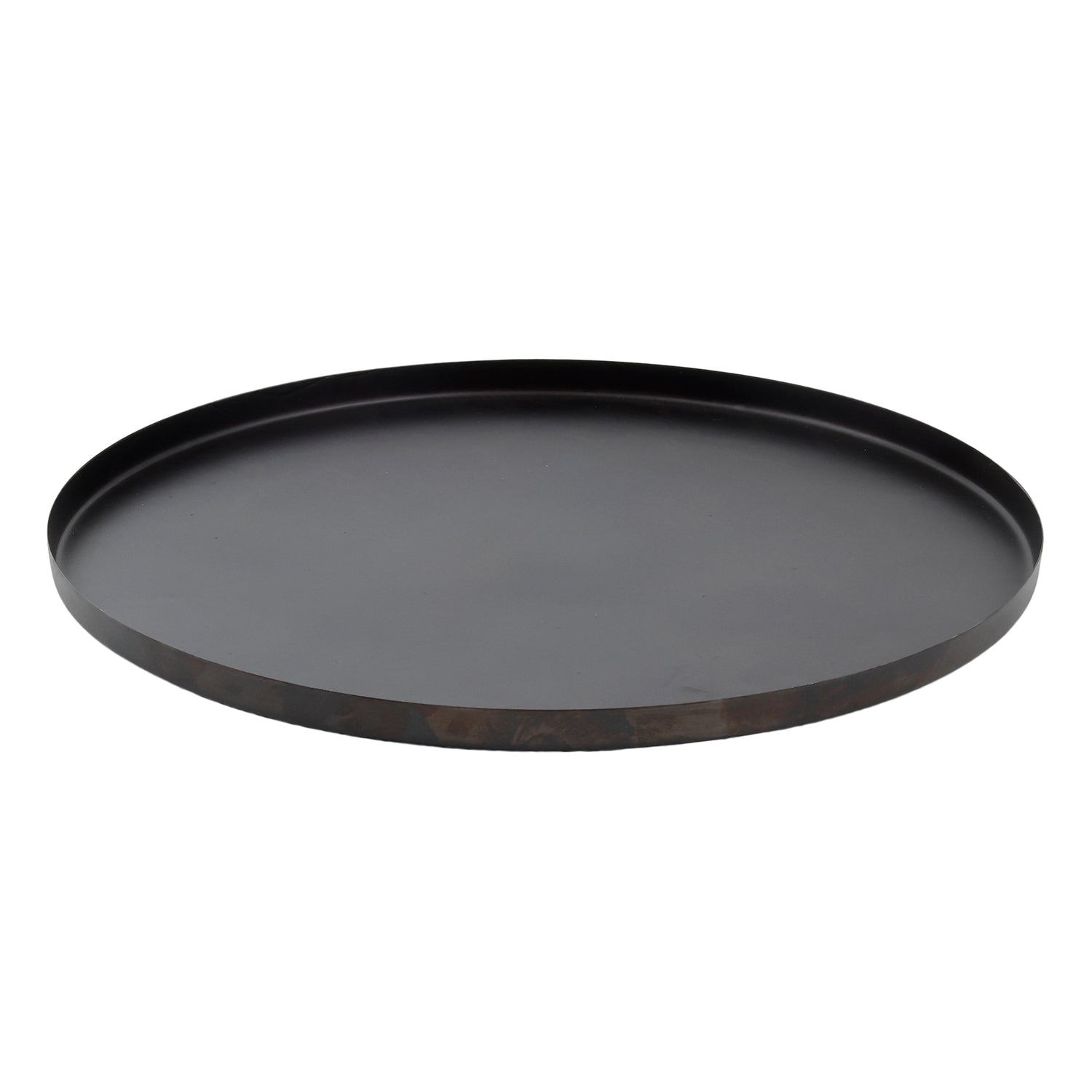 Cars Black Antique Iron Tray Round XS