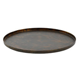 Cars Brass Antique Iron Tray Round XS