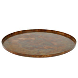 Cars Copper Antique Iron Tray Round S