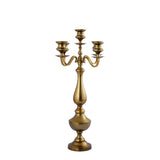Manuelle Gold Casted Alu Candle Holder M