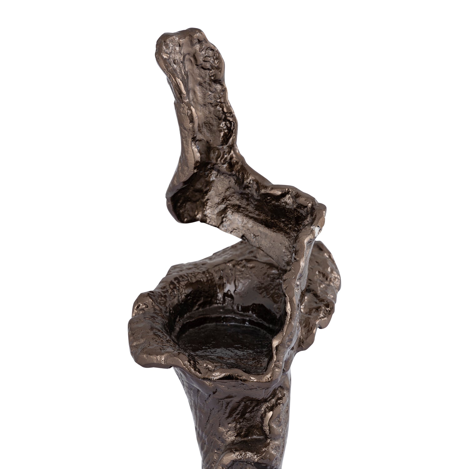 Mataly Brass Casted Alu Candle Holder L