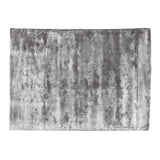 Flavia Grey Viscose Handwoven Carpet XL