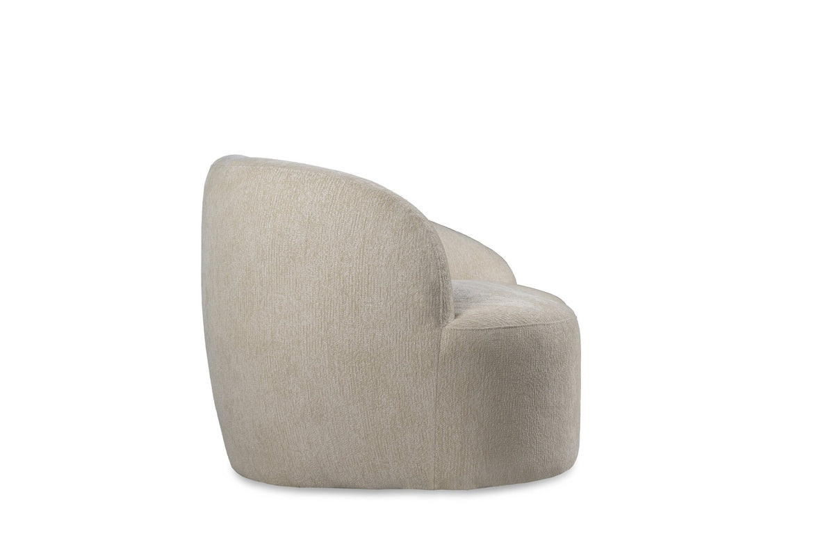 Bohne Cream Nanci Fabric 3 Seater Sofa