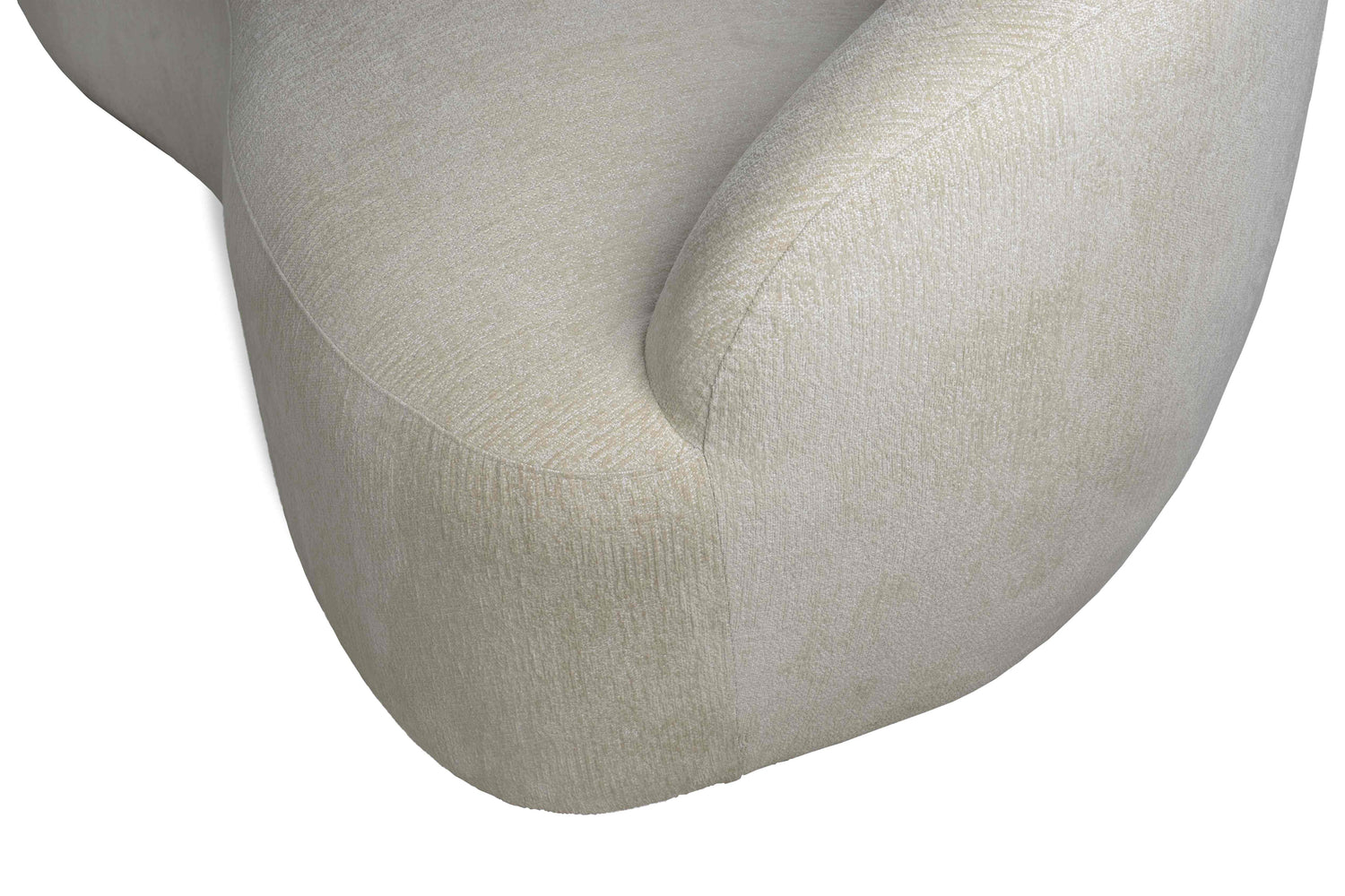 Bohne Cream Nanci Fabric 3 Seater Sofa