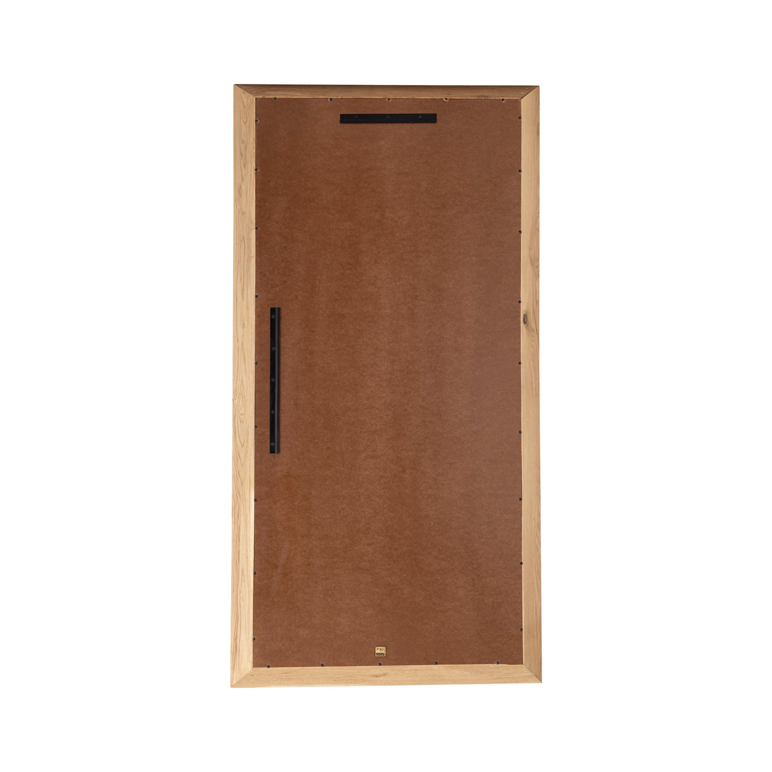 Chevar Natural Oak Wood Mirror Rectangle L