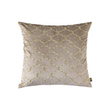 Lizze Beige Velvet Cushion Embroidery Square L