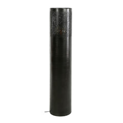 Vloerlamp Ø25 Cilinder - 25x25x120 cm - Zwart Nikkel