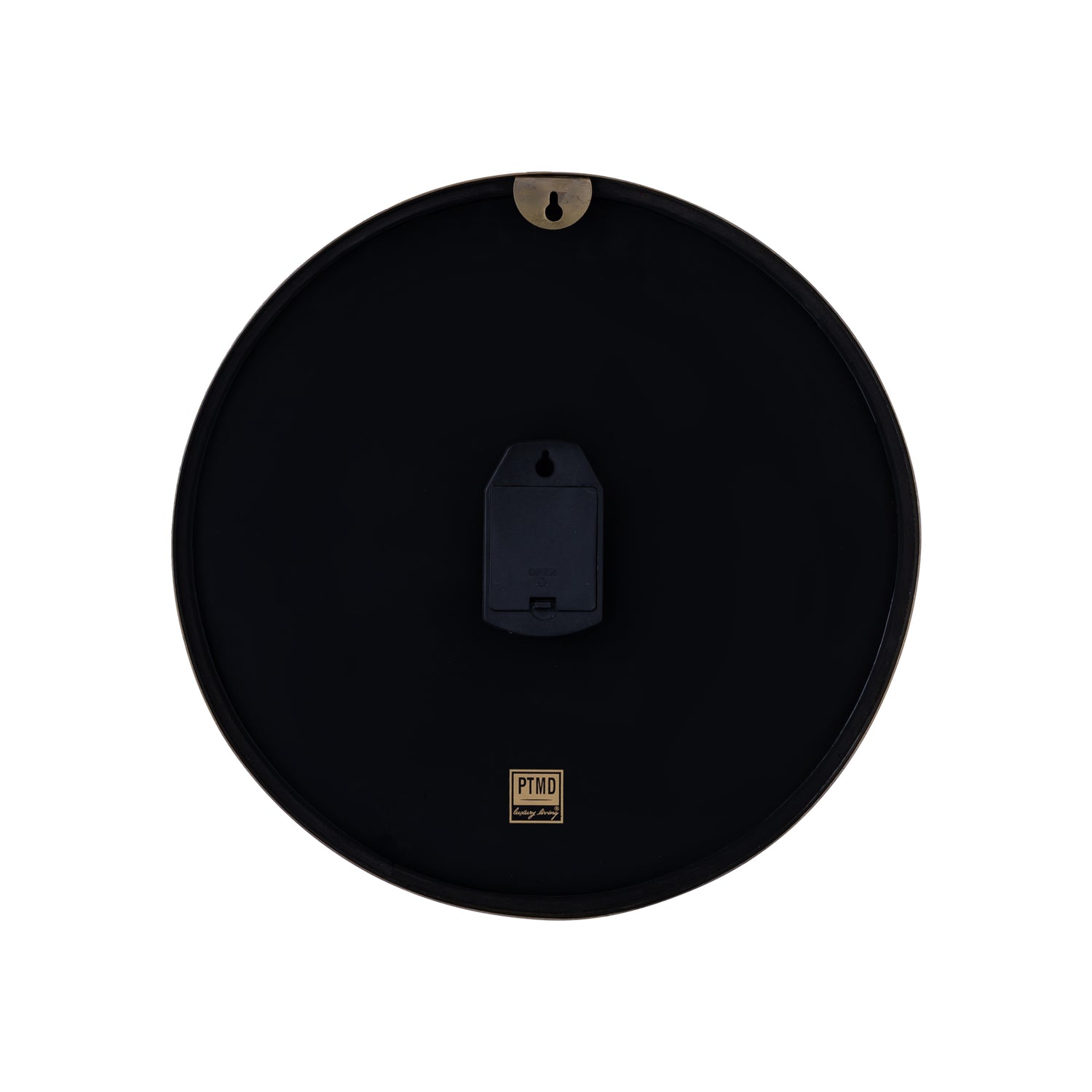 Taylor Brass Iron Round Clock With Print S