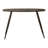 Tyano Black Recycled Teak Wood Side Table