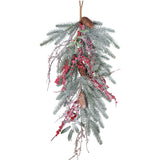 Harte Green PE Hanging Branch With Berries