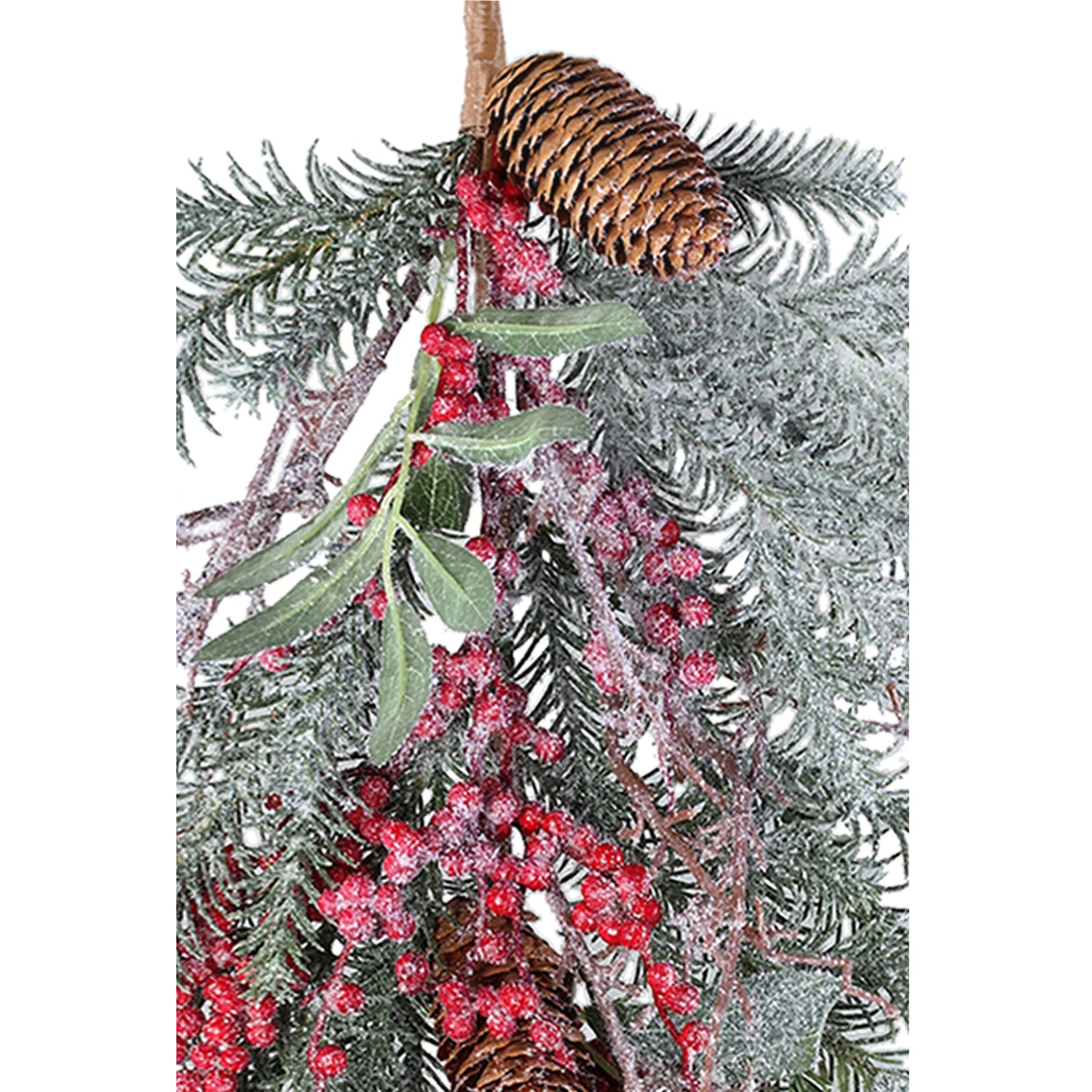 Harte Green PE Hanging Branch With Berries