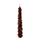 LED Diner Candle Red Tree Shaped Flickering 2PCS