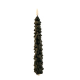 LED Diner Candle Green Tree Shaped Flickering 2PCS