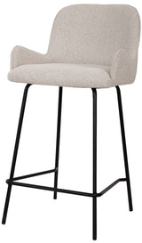Leander Cream Bar Stool (set of 2)