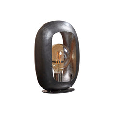 Tafellamp Arch L - 27x10x35 cm - Zwart Nikkel