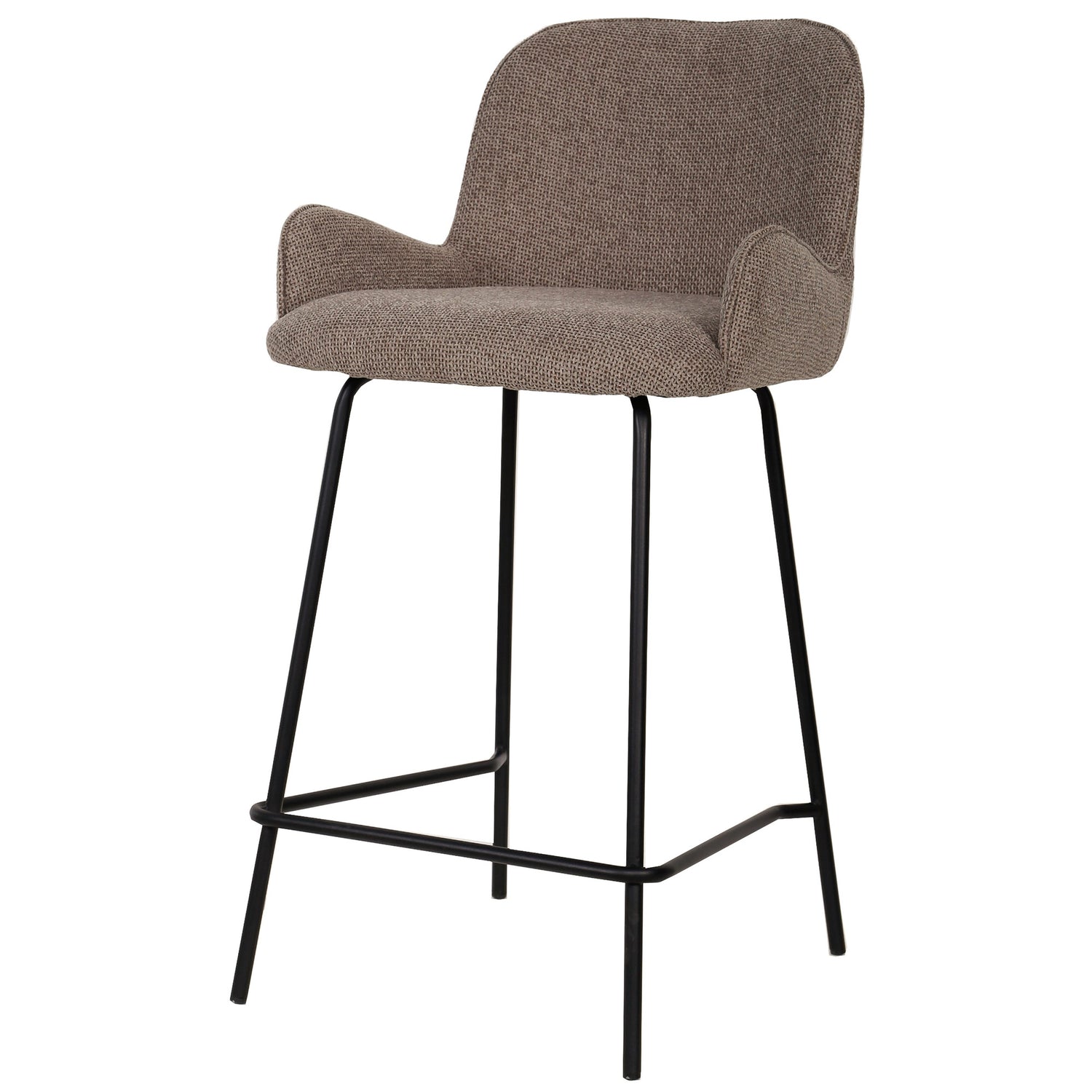 Leander Beige Bar Stool (set of 2)