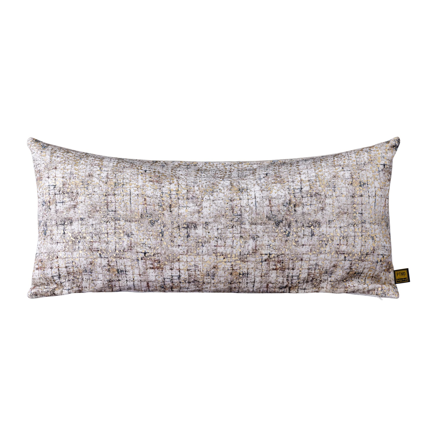 Curt Cream Velvet Rect Cushion Square Print