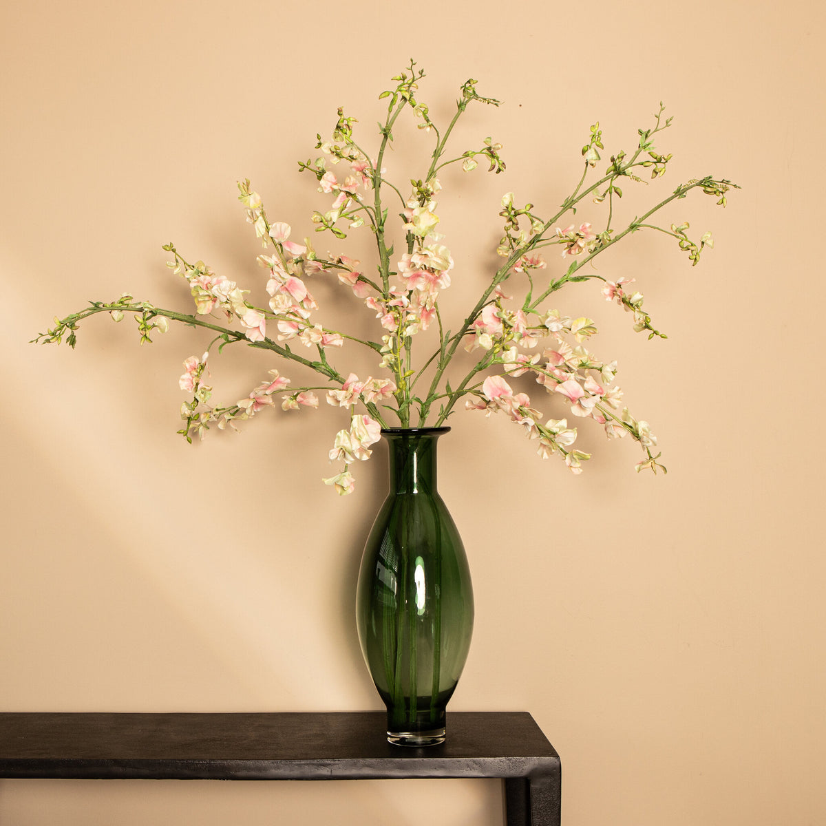 Garden Flower Cream Sweetpea Stem