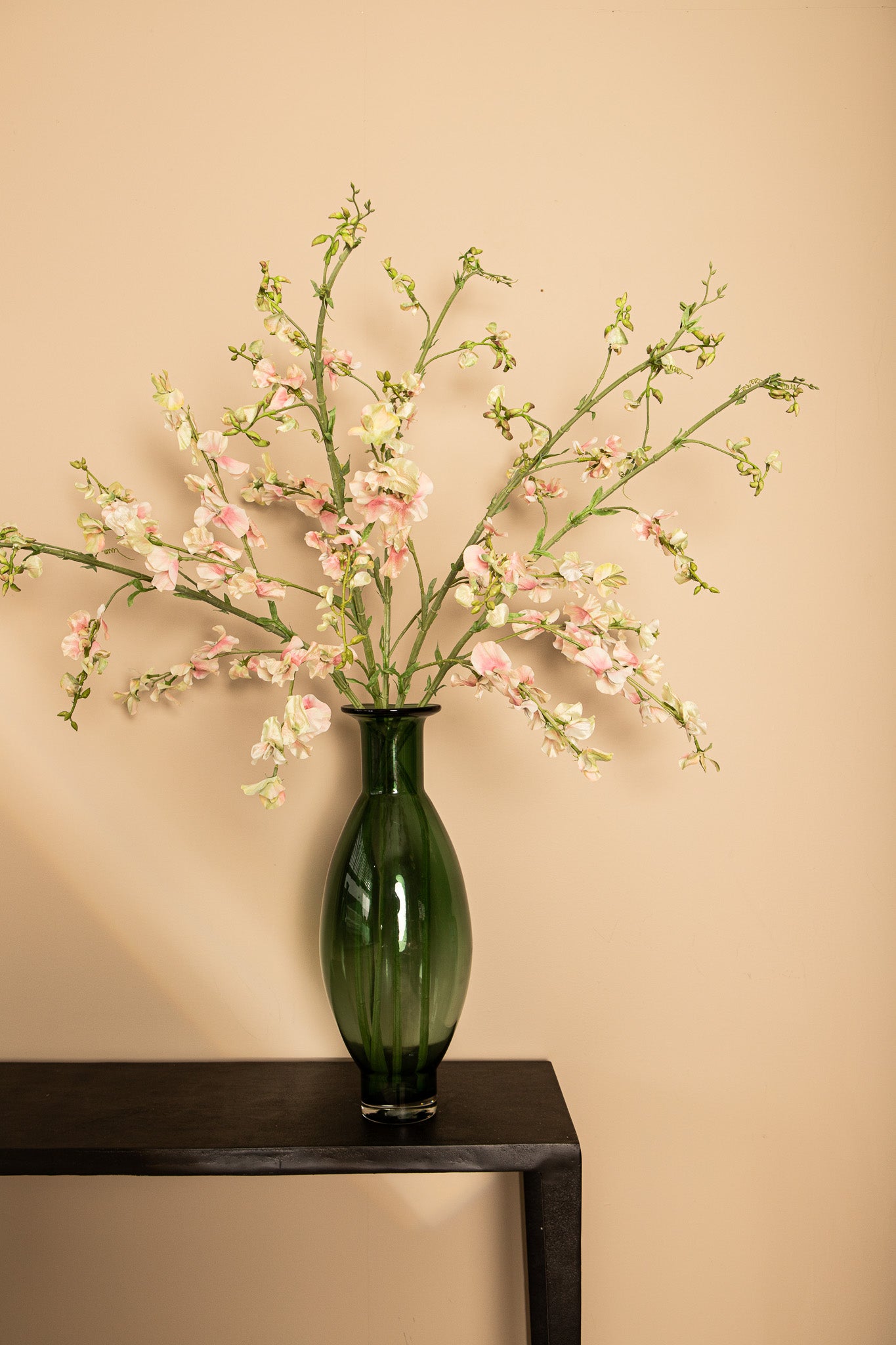 Garden Flower Cream Sweetpea Stem