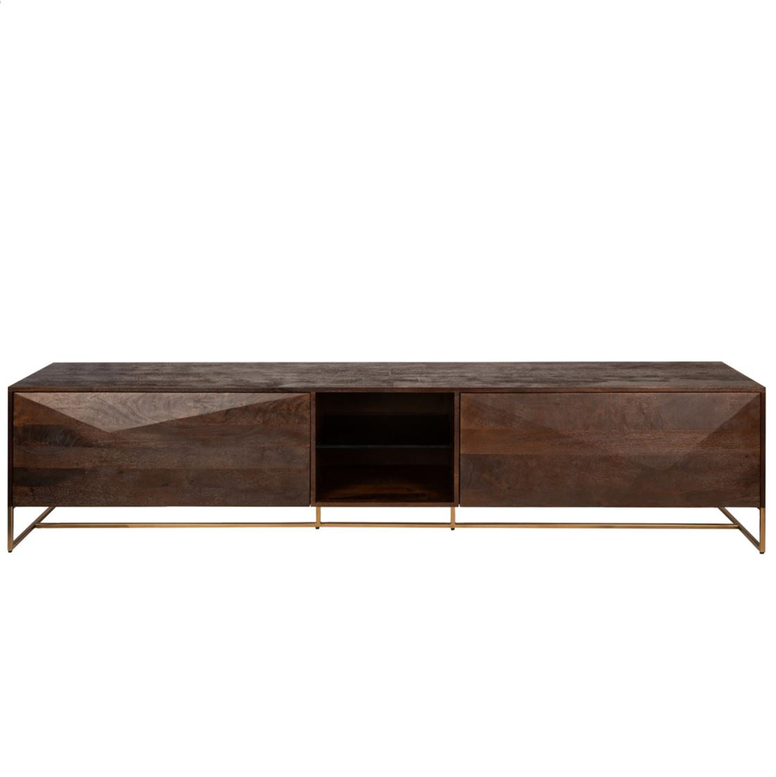 Onyx TV-kast Bruin/Goud