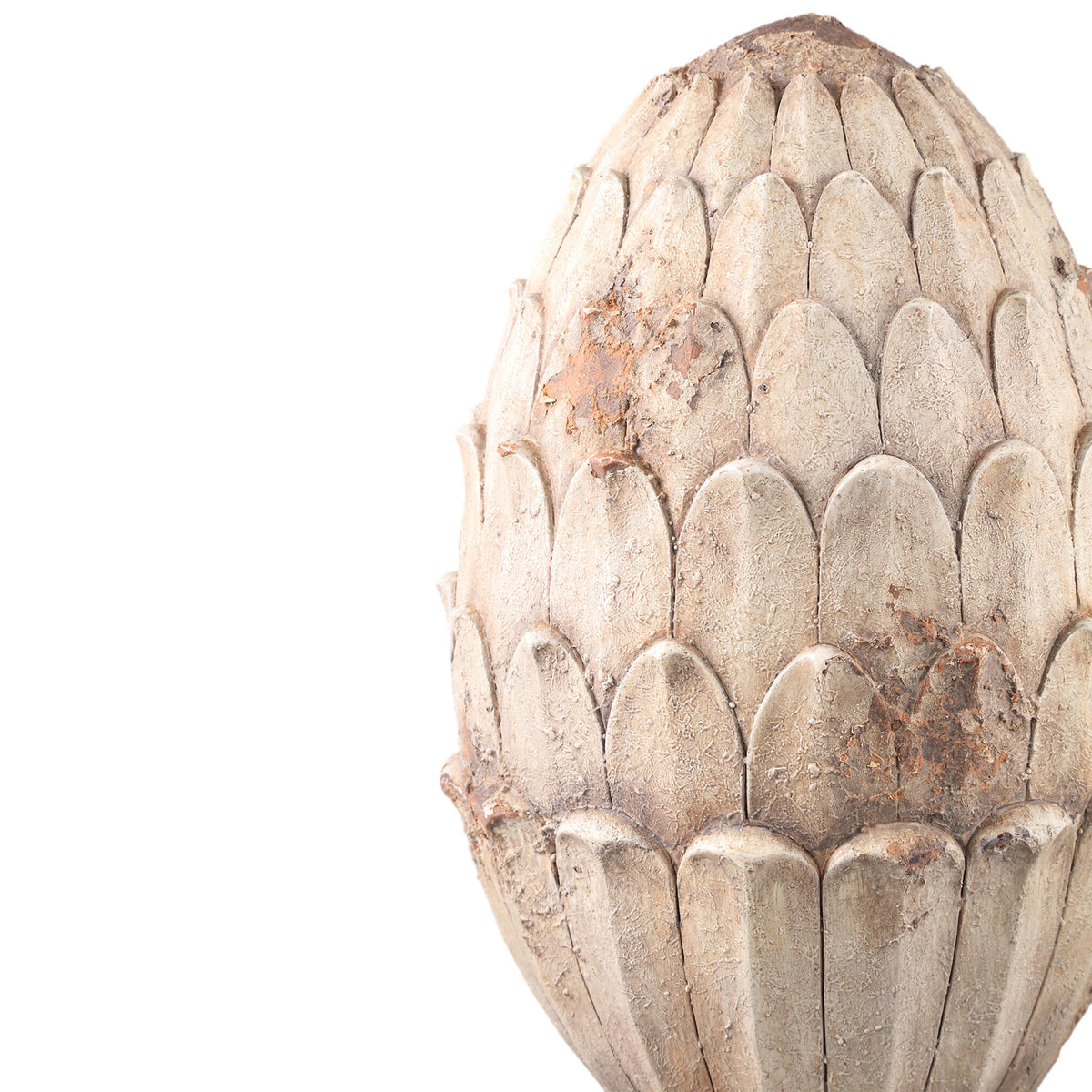Caibyn Grey Magnesia Pinecone Statue A