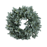 Ceriah Green PVC And PE Mix Wreath Round S