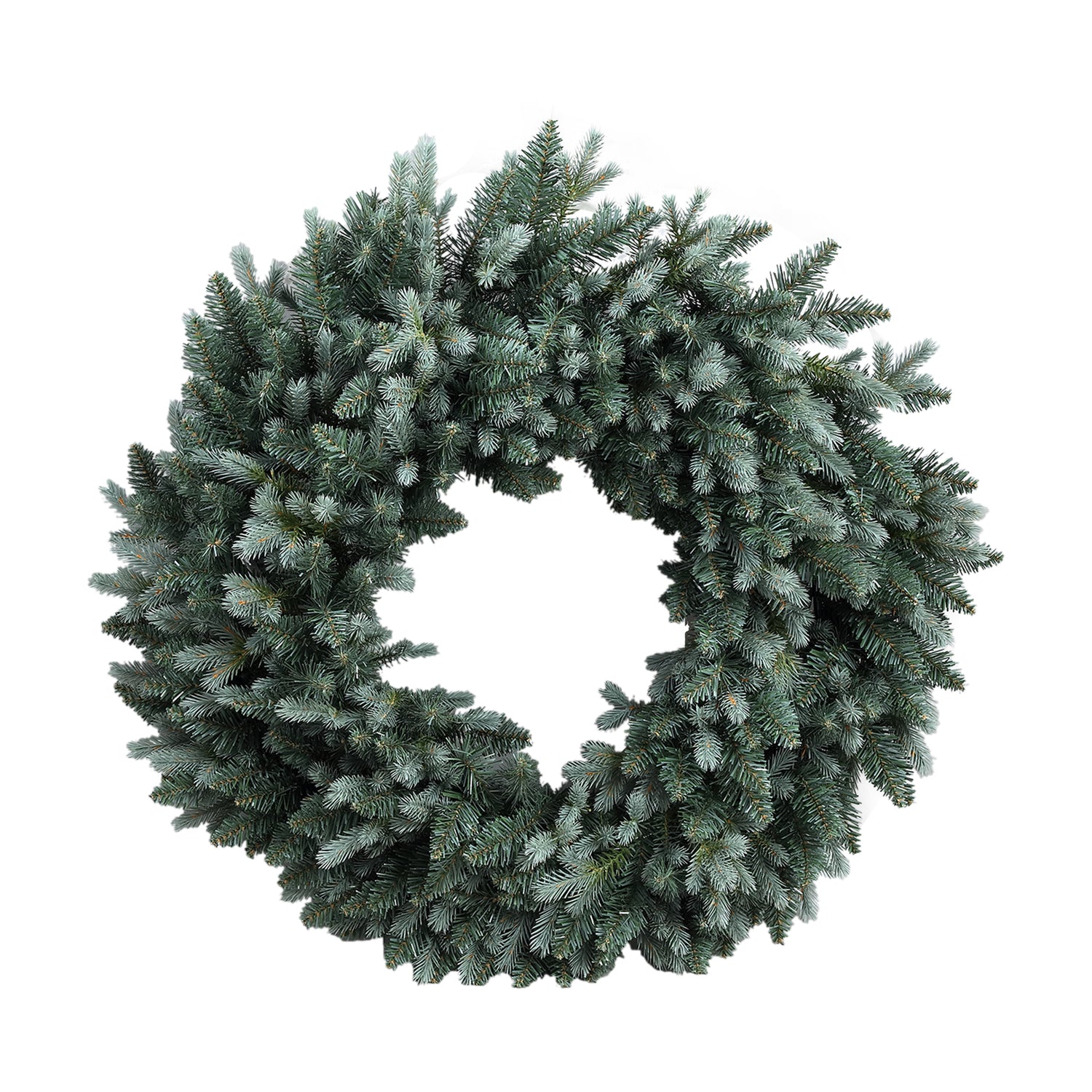 Ceriah Green PVC And PE Mix Wreath Round M