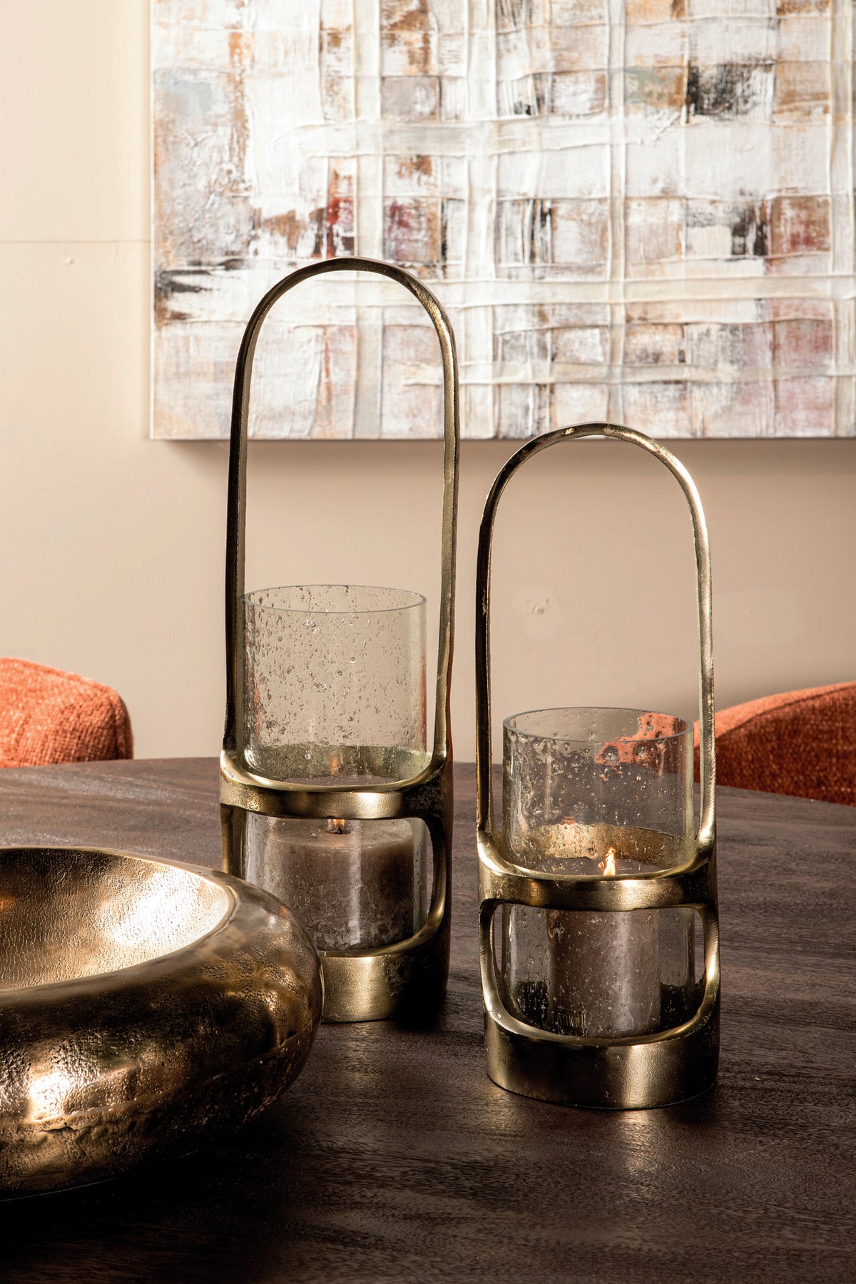 Rahana Gold Casted Alu Lantern High L