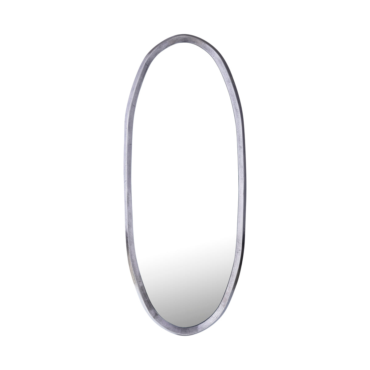 Limera Nickel Alu Oval Mirror Irregular Border M