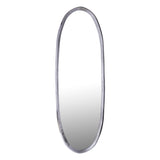 Limera Nickel Alu Oval Mirror Irregular Border L