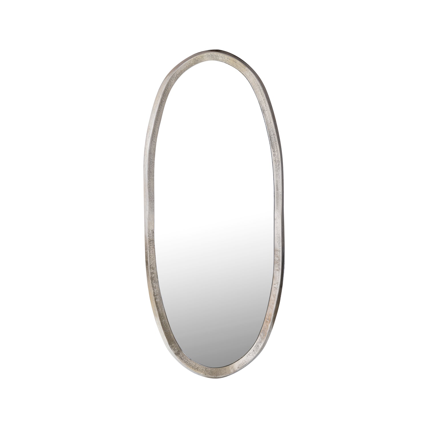 Limera Brass Alu Oval Mirror Irregular Border S