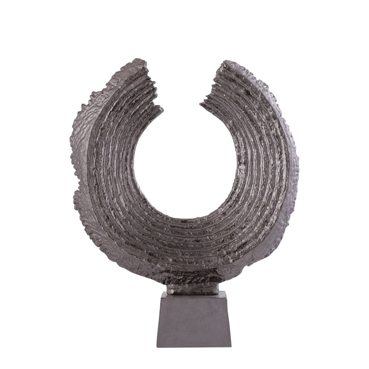 Apolline Bronze Round Casted Alu Statue On Base L