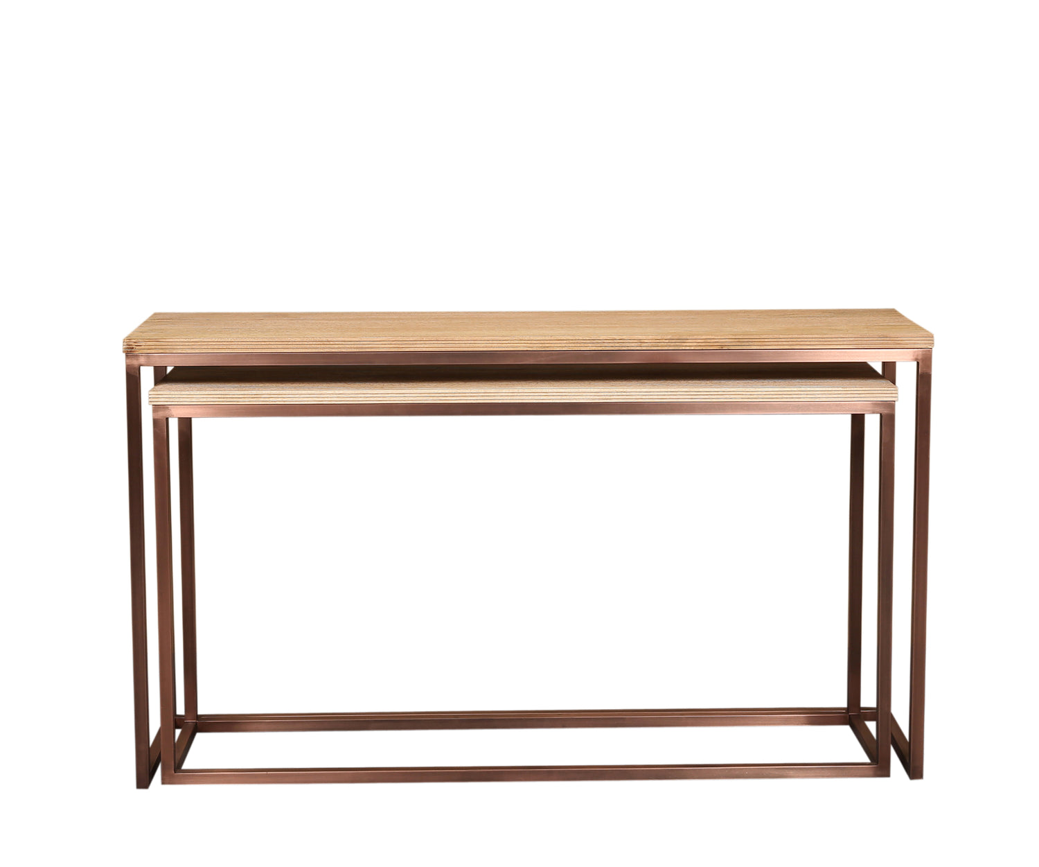 Zoah Copper Mango Wood Rectangle Sidetable SV2