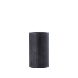 Jowad Graphite Alu Sheet Candle Holder Rib S