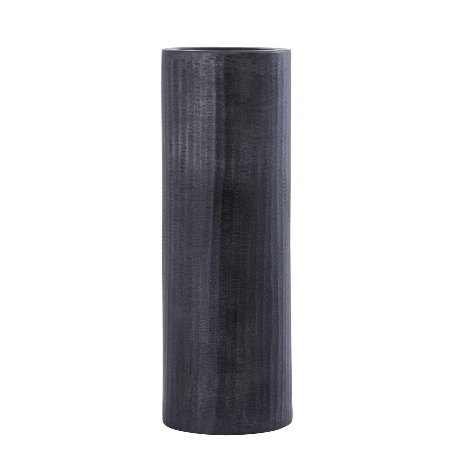 Jowad Graphite Alu Sheet Candle Holder Rib L