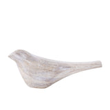 Gracella Light Grey Mango Wood Bird Statue L