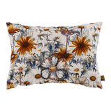Helenor Natural Rectangle Cotton Cushion Flowers