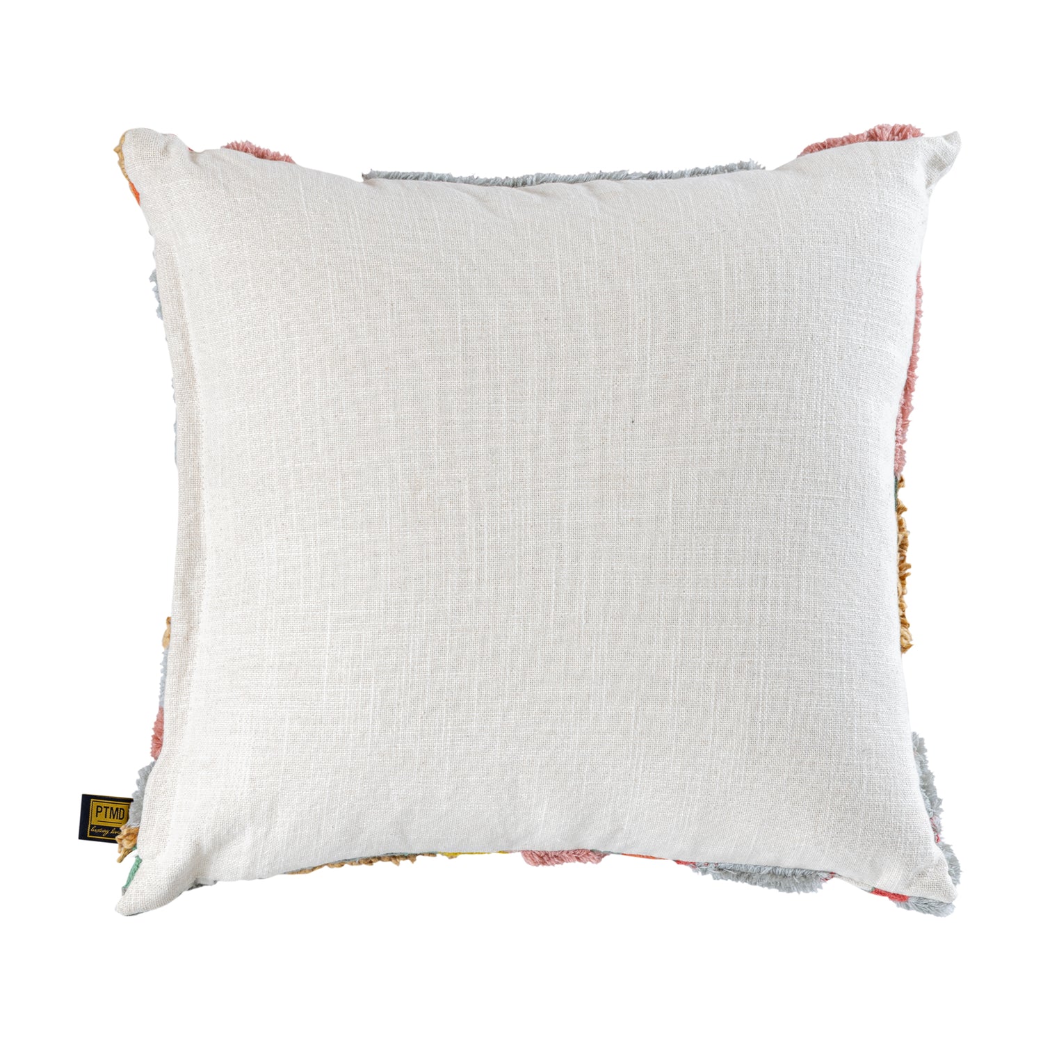 Sephora Pink Square Embroidery Cushion With Lines