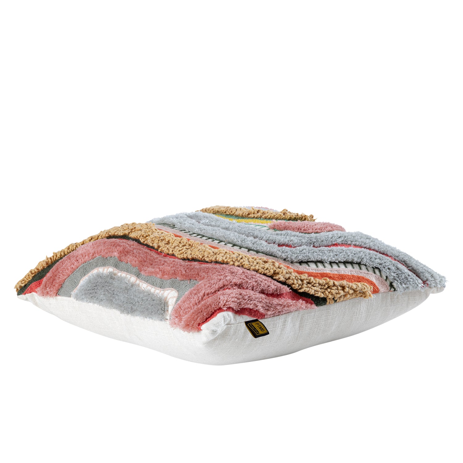 Sephora Pink Square Embroidery Cushion With Lines