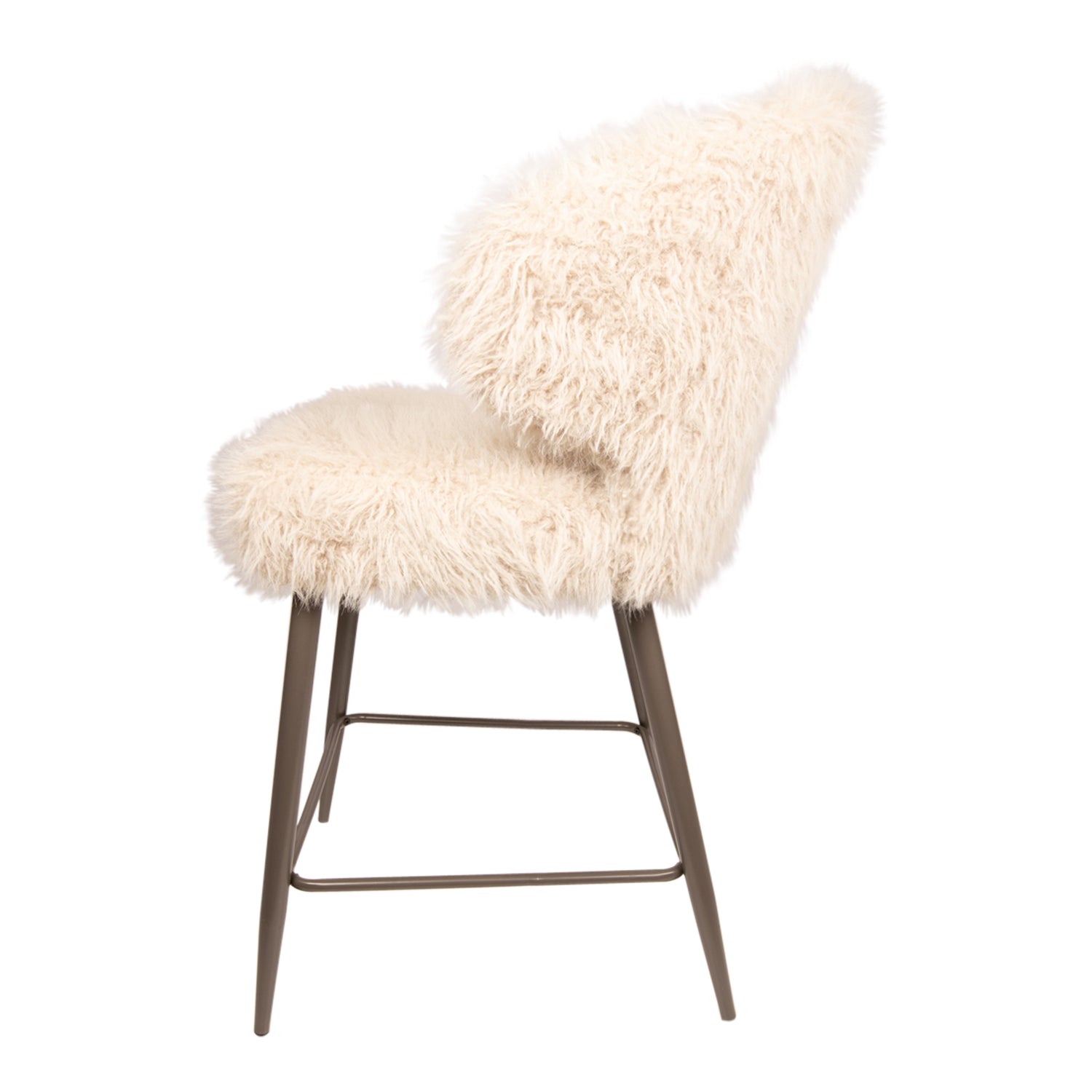 Ares Bar Chair Hair Beige (set of 2)